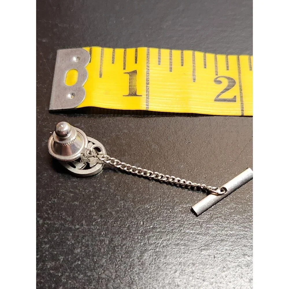 Vintage‎ Nautical Anchor & Ship Wheel Tie Tack